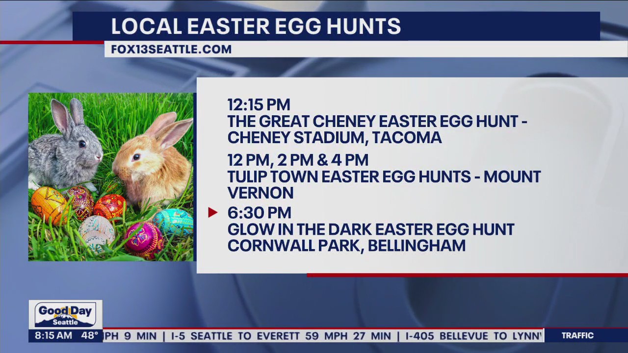Easter egg hunts in western WA