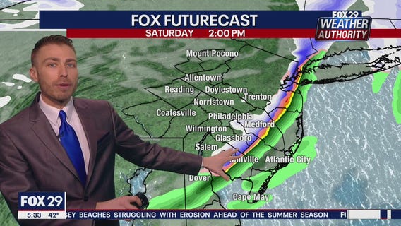 Weather Authority: Friday 5 p.m. update