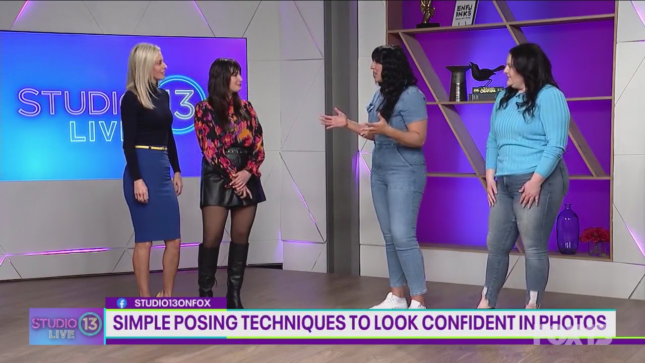 Studio 13 Live: Simple poses to look confident in your photos
