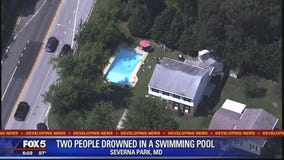 4-year-old girl, 51-year-old man drown in Anne Arundel County pool