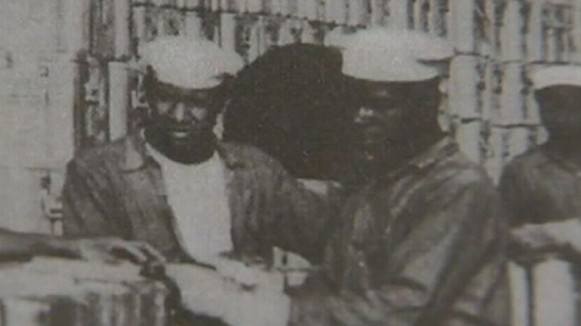 Remembrance walk for African American sailors