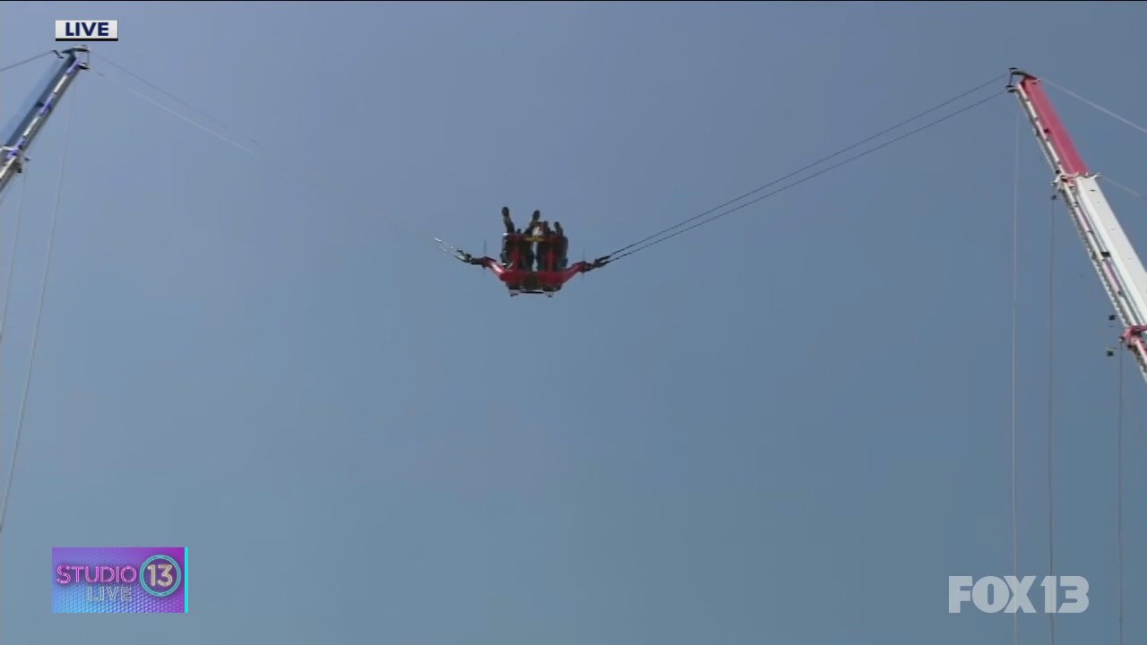 Riding the Slingshot at the Washington State Spring Fair