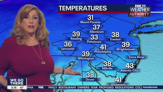 Weather Authority: Wednesday 5 a.m. update