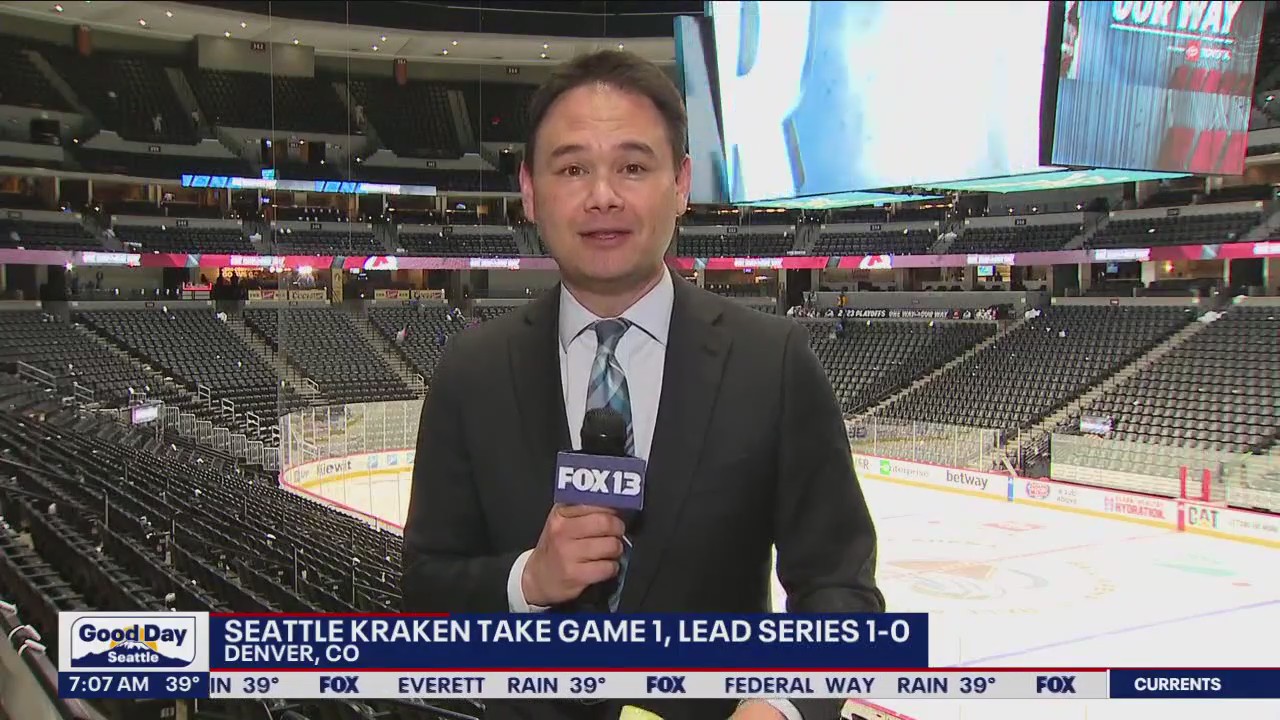 Seattle Kraken take Game 1, lead series 1-0