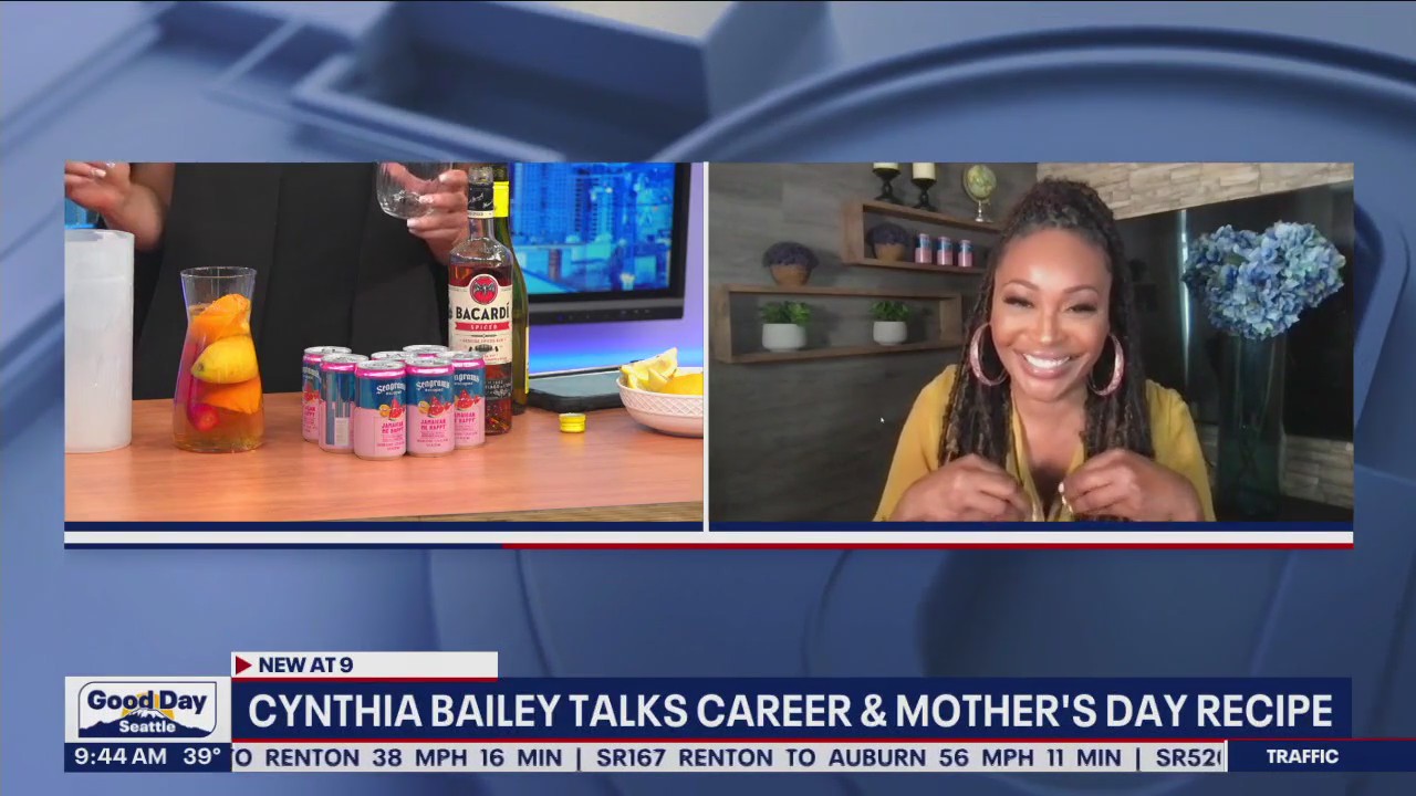 Cynthia Bailey talks career, shares Mother's Day recipe on Good Day Seattle