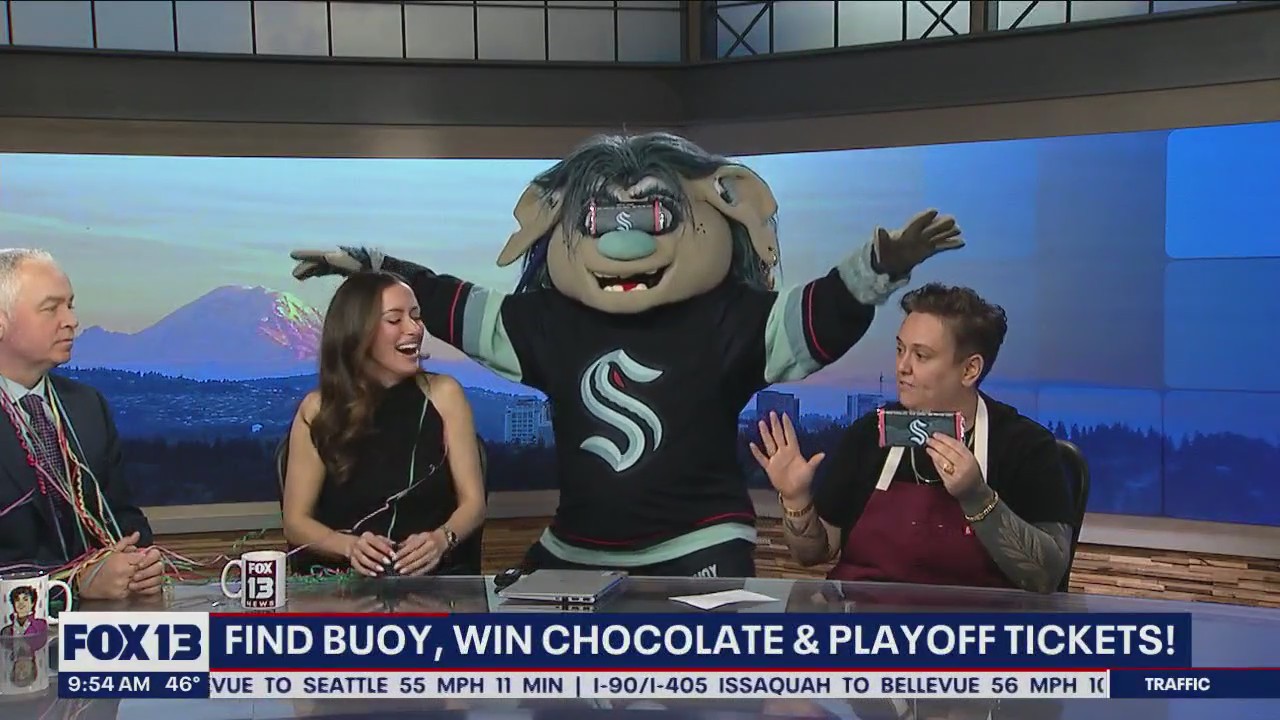 Find Buoy, win chocolate and playoff tickets!