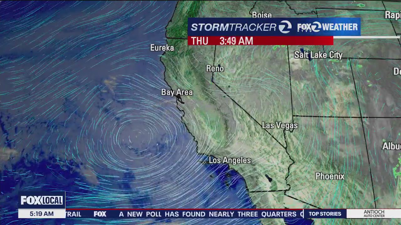 Warmth creeps into the Bay Area