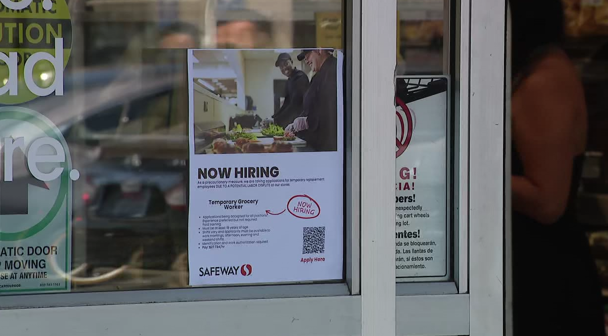 Safeway looks to hire temp workers as UFCW strike looms