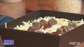 Making Detroit-style pizza with Kobo Pizza