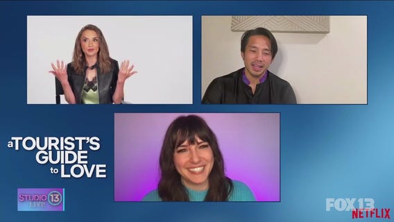 Rachael Leigh Cook + Scott Ly reveal their first impressions of each other! (A Tourist?s Guide to Love interview)