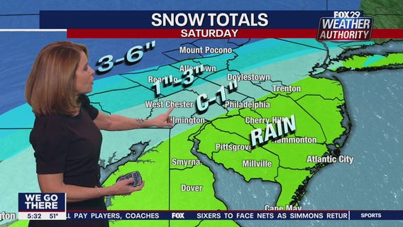 Weather Authority: Thursday, 5 p.m. update