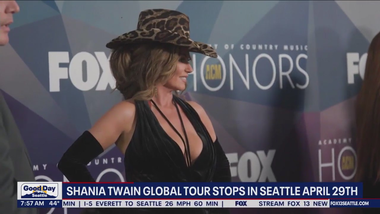 Shania Twain global tour stops in Seattle