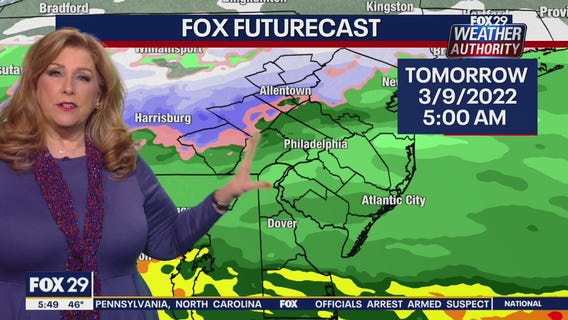 Weather Authority: Tuesday 5 a.m. update