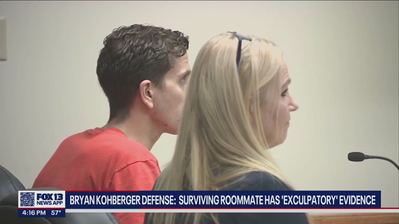 Bryan Kohberger defense claims surviving roommate has evidence that would clear him