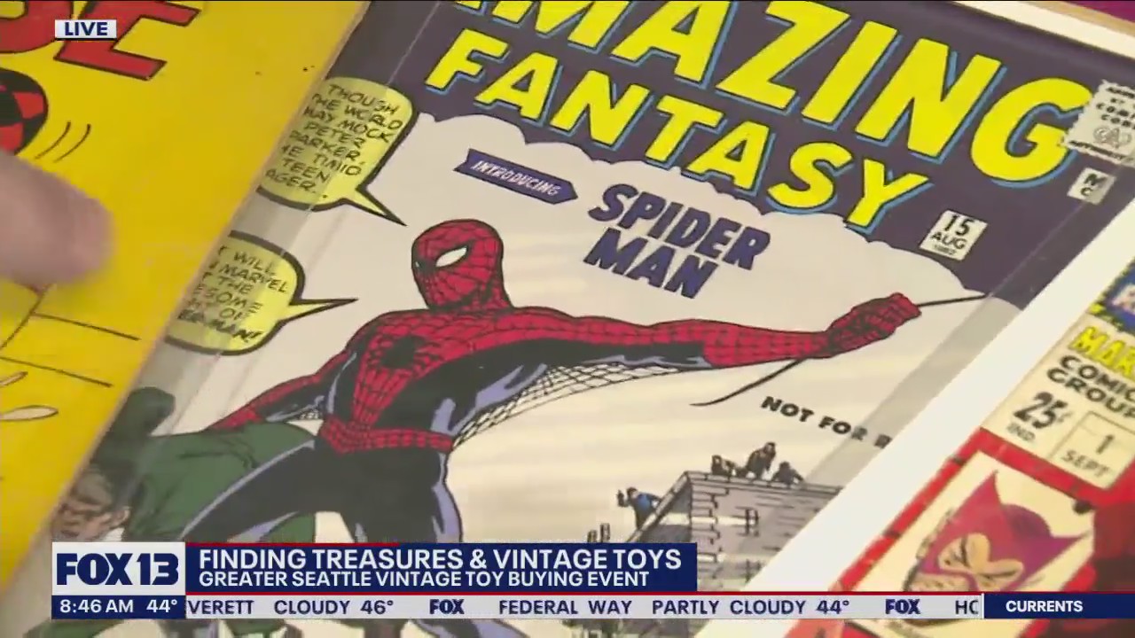 Finding treasures and vintage toys