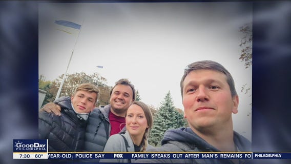 Bucks County couple's adopted son stuck in Ukraine as war continues