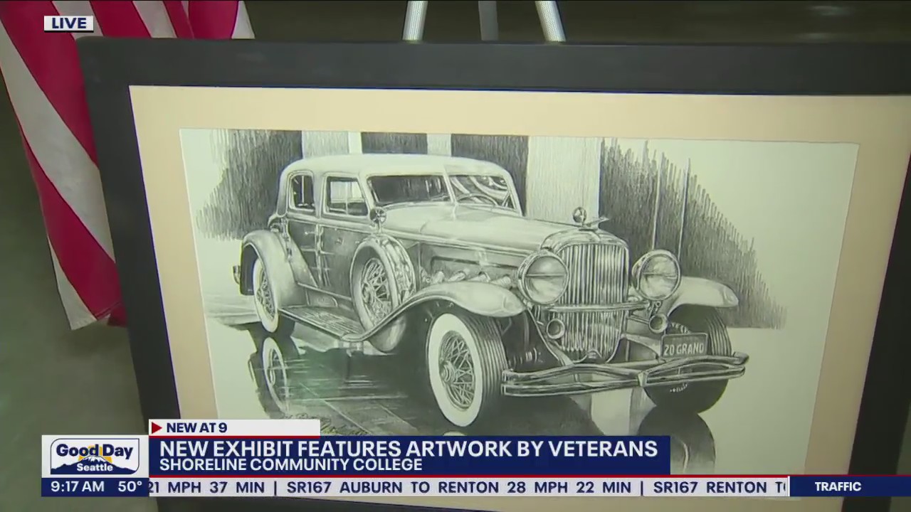 New exhibit features artwork by veterans