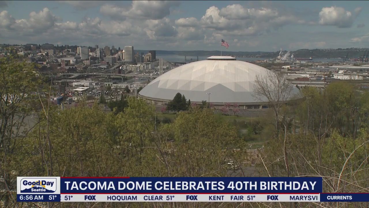 Tacoma Dome celebrates 40th birthday