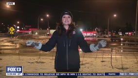 Tracking morning snow in Lake Stevens