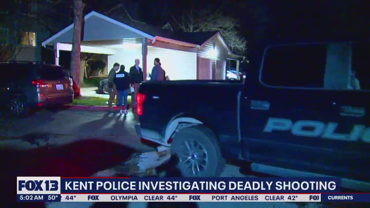 Police investigate deadly Kent shooting | FOX 13 Seattle