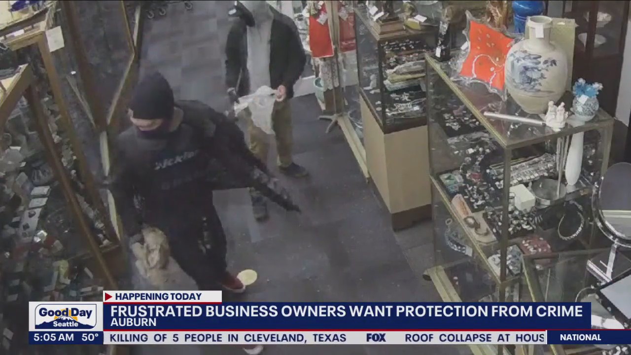 Frustrated business owners want protection from crime | FOX 13 Seattle
