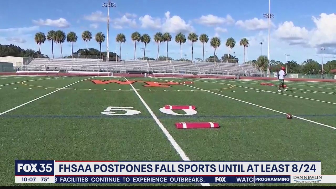 FHSAA postpones fall sports until at least Aug. 24
