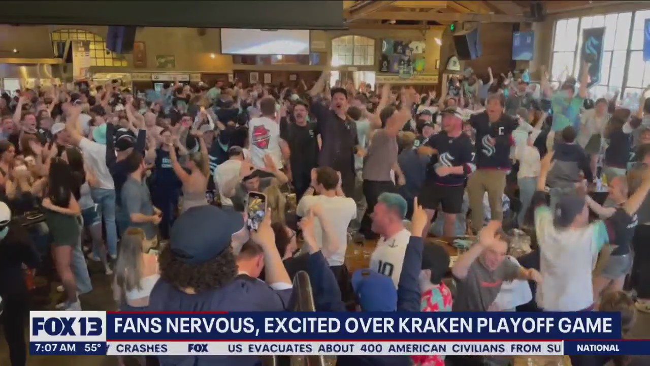 Kraken fans nervous, excited for Game 7