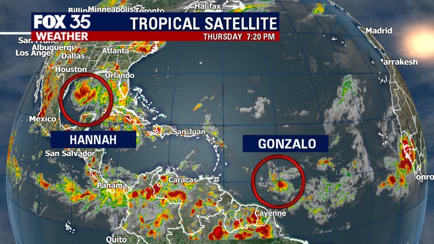 Tropics Update: July 24, 2020