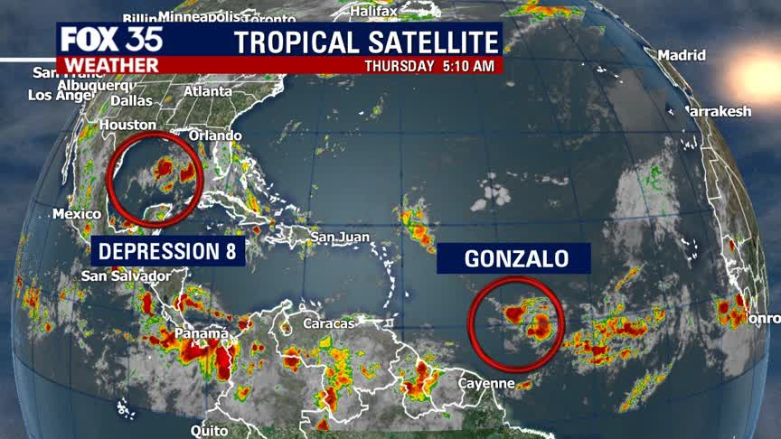 Tropics Update: July 23, 2020