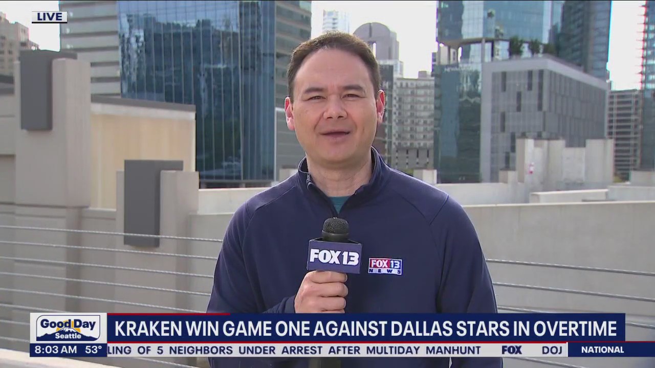 Kraken win Game 1 against Dallas Stars