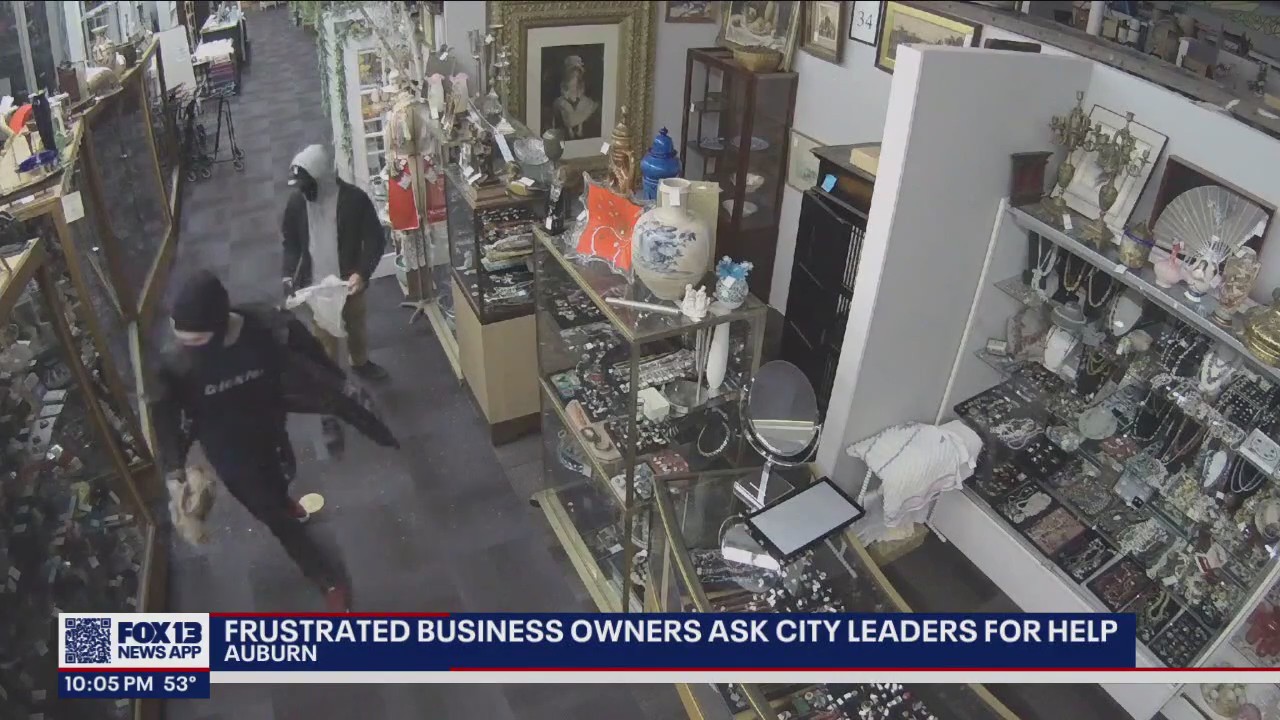 Frustrated business owners, residents call on Auburn city leaders to take action on crime