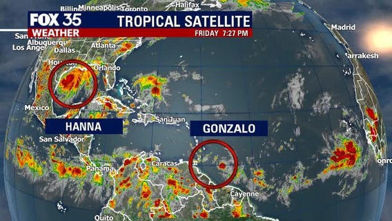 Tropics Update: July 25, 2020