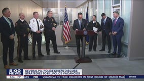 Philadelphia, Pennsylvania officials discuss impact of police officer shortages