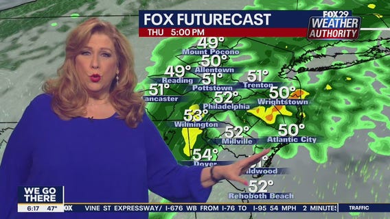 Weather Authority: Wednesday, 6 a.m. update