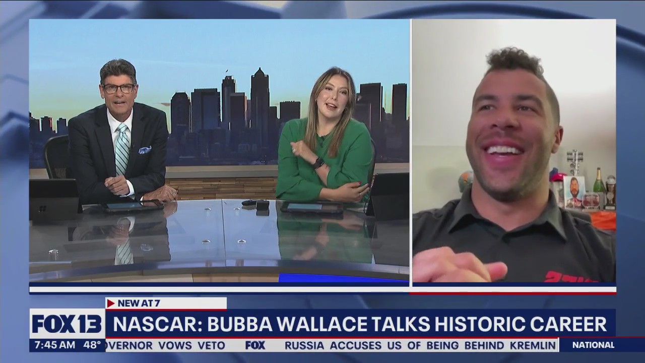 NASCAR: Bubba Wallace talks historic career