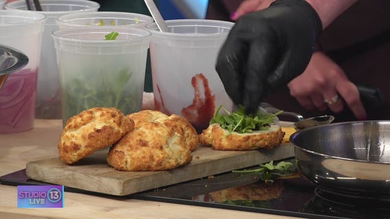 Emerald Eats: Making a shaved spring vegetable salad with Frolik Kitchen + Cocktails