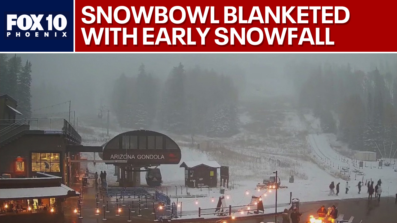 Snowbowl is blanketed with snow for fall festivities