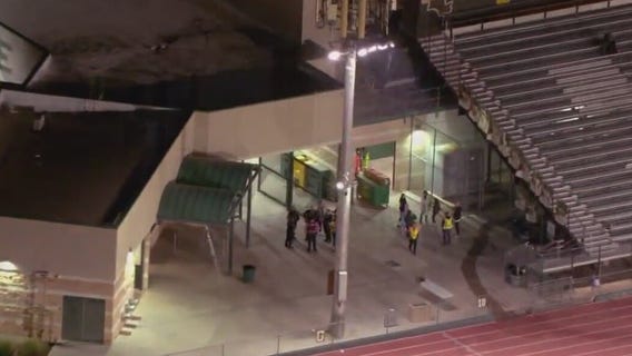 Teen stabbed at Peoria High School football game