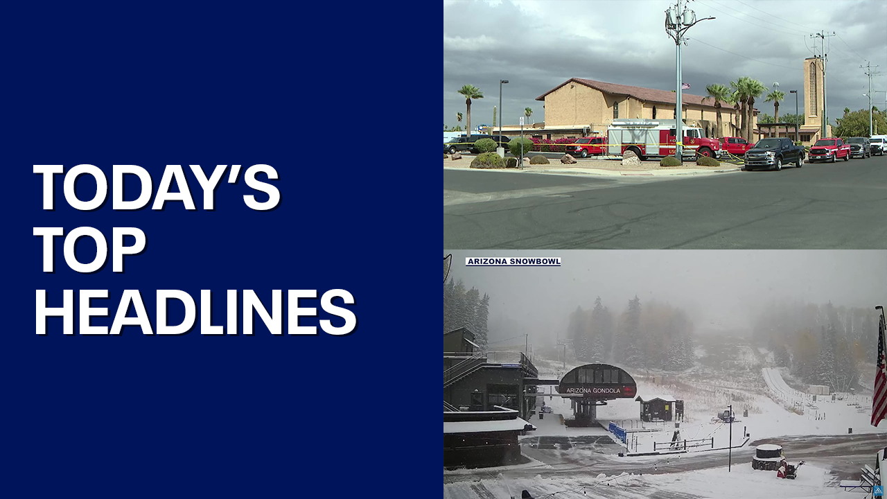 A day of wet weather for Arizona | FOX 10 Headlines Oct. 18