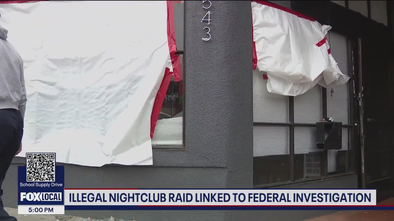 Raid of illegal SF nightclub leads to arrest of federal robbery suspect