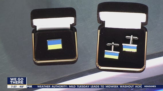 Philadelphia jewelry store selling Ukraine pins, cufflinks to support country