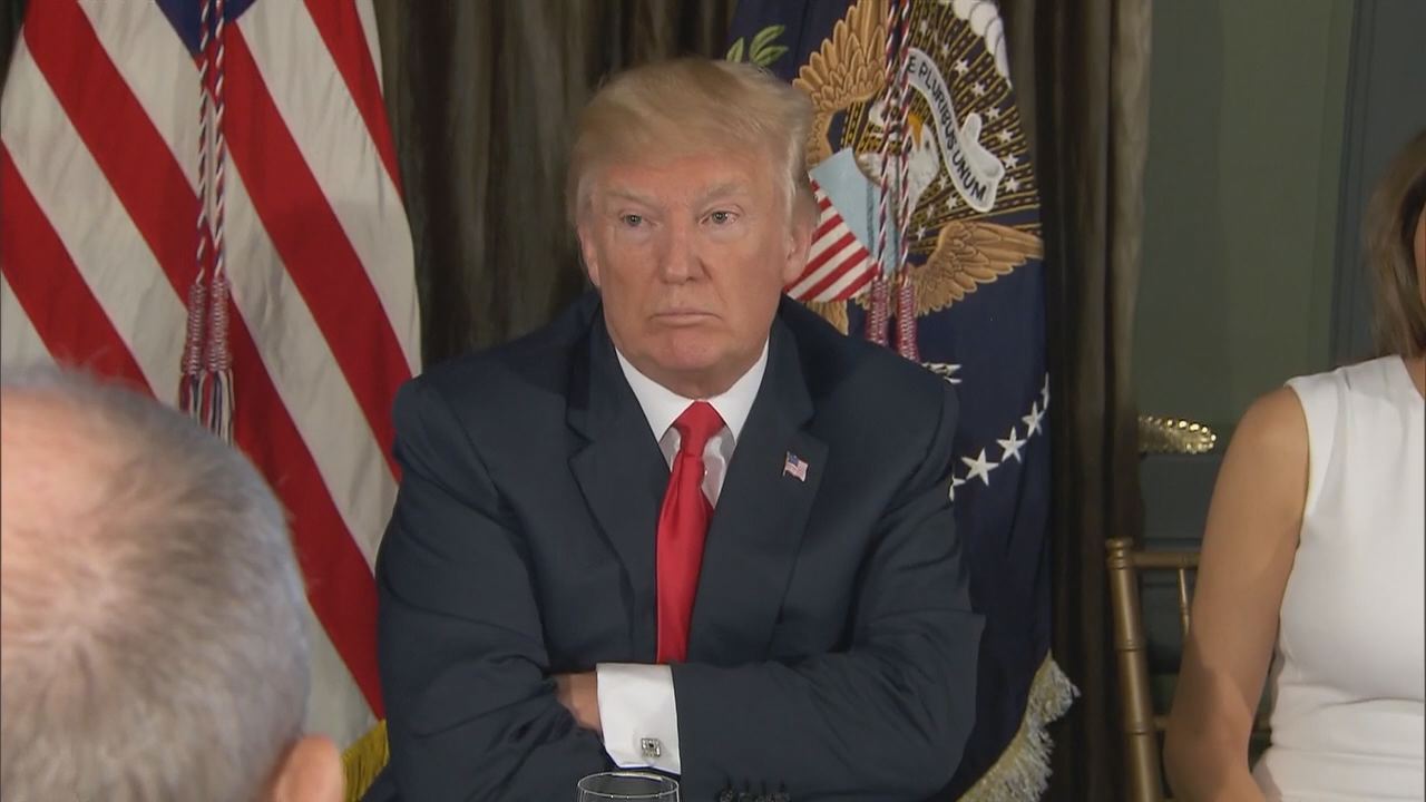 President Trump says North Korea will be 'met with fire and fury' if nuclear threat escalates