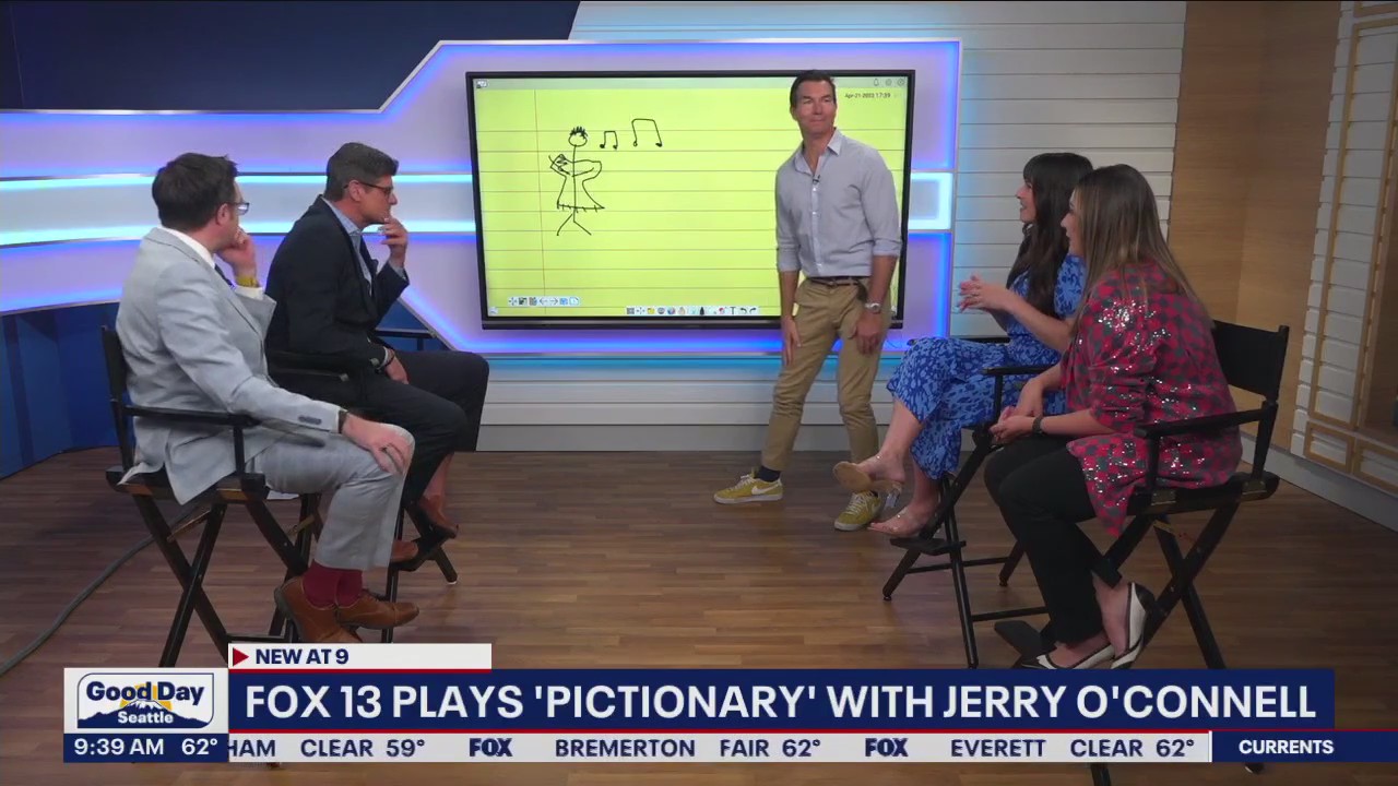 FOX 13 Plays 'Pictionary' with Jerry O'Connell