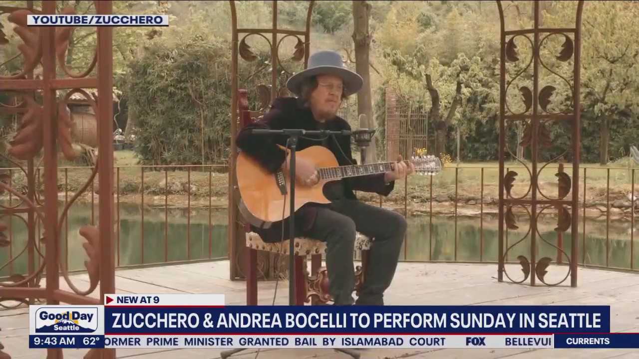 Zucchero & Andrew Bocelli to perform in Seattle