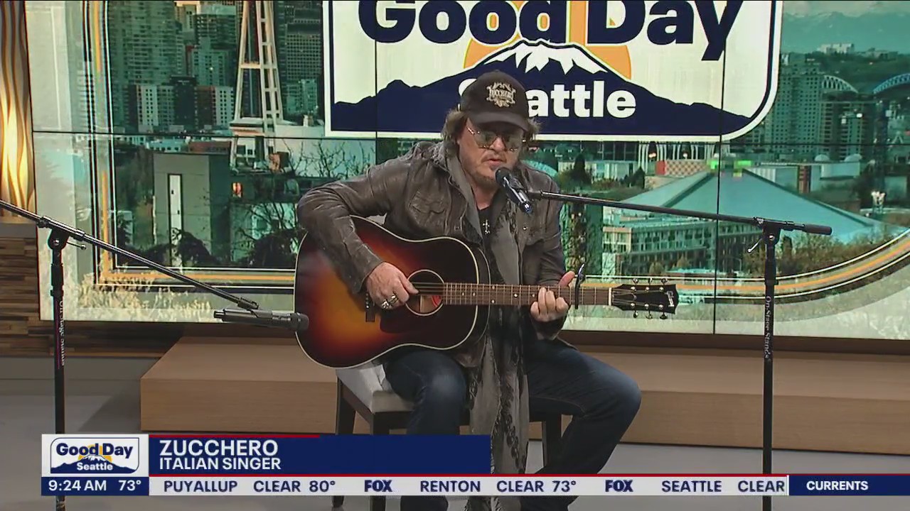 Good Day Seattle: Zucchero performs live in-studio