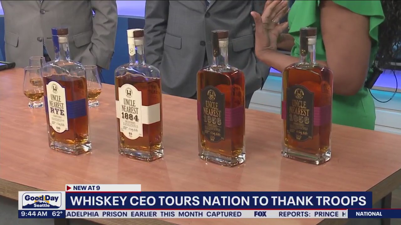 Whiskey CEO tours nation to thank troops