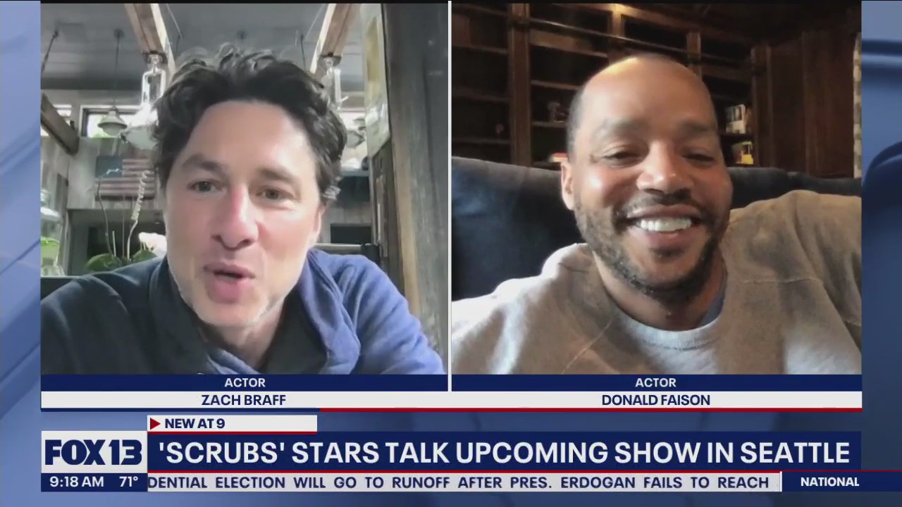 'Scrubs' stars talk upcoming Seattle show