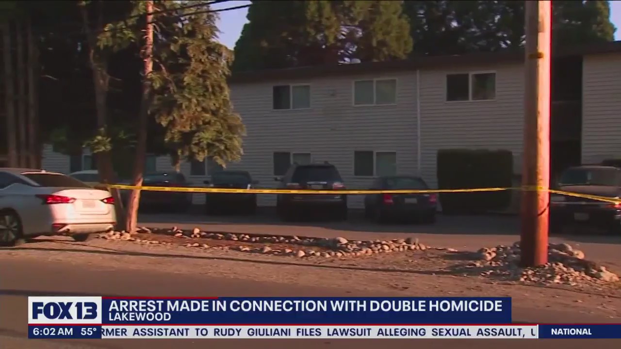 Arrest made in connection with Lakewood homicides | FOX 13 Seattle