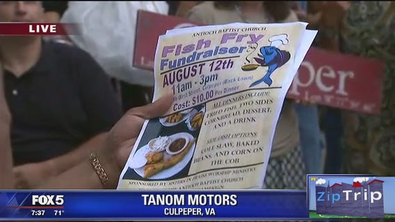 Culpeper | Zip Trip: Fish Fry Fundraiser
