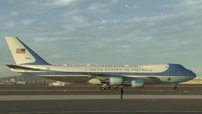 President Joe Biden arrives in Phoenix to campaign